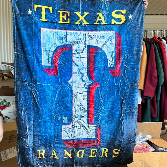 Other - Texas Rangers baseball blanket